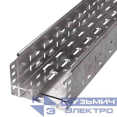 Лоток перфорированный 150х100 L3000 1мм Стандарт (уп.6м) Промрукав PR16.2299