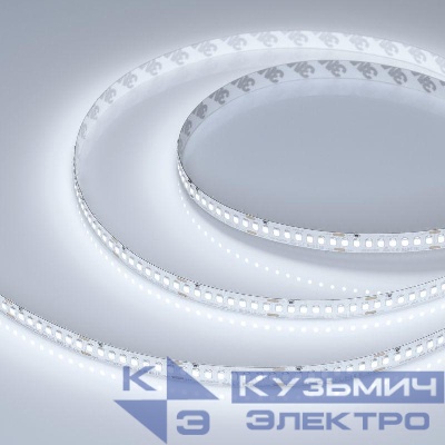 Лента светодиодная UL-A200-10mm 24V White 6000К 20Вт/м IP20 2835 высок. эффект. 150лм/Вт (уп.5м) Arlight 037227