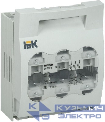 Выключатель-разъединитель-предохранитель 250А KARAT IEK SRP-20-3-250
