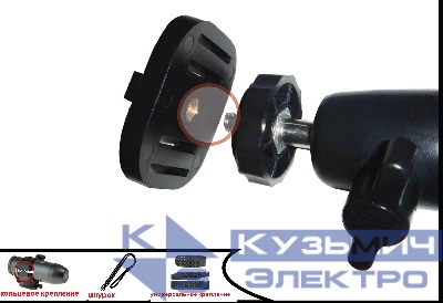 Набор креплений "D" для моделей Bullet PRO и Bullet Lite: Шнурок на запястье, Универсальное крепление, Кольцевое крепление Bullet, Регулируемый резиновый ремень РАСПРОДАЖА