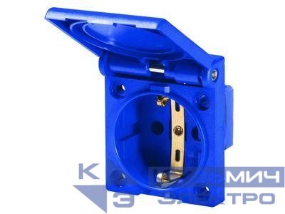 Розетка скрыт. уст. 16А 250В 2P+E IP54 DKC DIS5702061