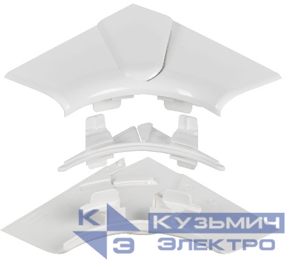 Угол для кабель-канала внутр. изменяемый 80-100град. для DLP 150х50 бел. ИЭК Leg 010606