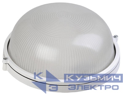 Светильник НПП 1301 60Вт E27 IP54 бел. круг IEK LNPP0-1301-1-060-K01