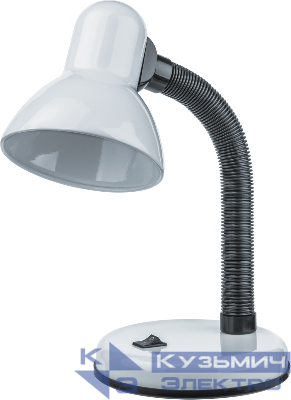 Светильник настольный 61 635 NDF-D026-60W-WH-E27 на основании бел. Navigator 61635