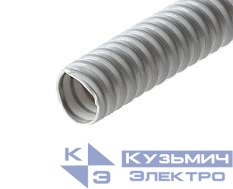 Шланг ПВХ гофро 32мм дренаж. армир. бел. (уп.30м) Ruvinil 73200