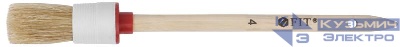 Кисть круглая натур. светл. щетина №4 ( 25мм) FIT 01303