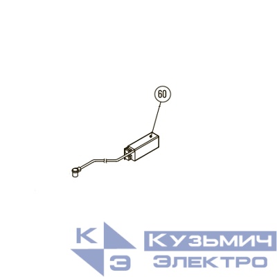 Запчасть №60 для Hybest GSR40A. Зажигатель 0