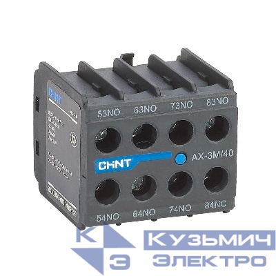 Приставка доп. контакты AX-3M/31 к контактору NXC-06M~12M CHINT 925185