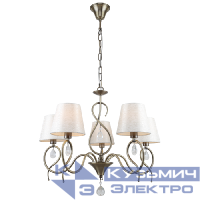 Люстра Beatrix 2067-305 5хE14 40Вт классика Rivoli Б0055469