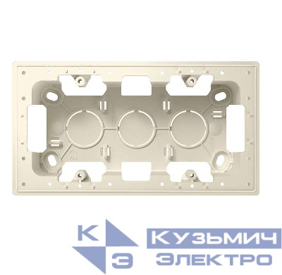 Коробка 2-м ОП Simon24 сл. кость Simon 2400752-031