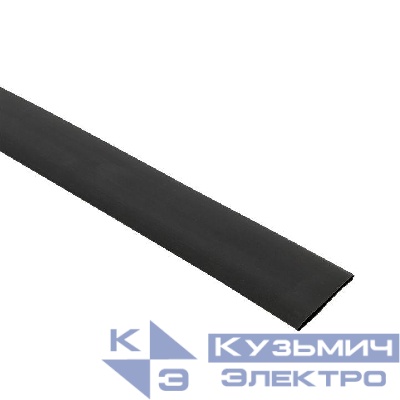 Трубка термоусадочная ТУТк с клеевым слоем нг 30/10 черн. 1м (уп.10м) PROxima EKF tut-k30-b