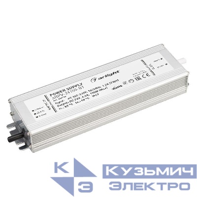 Блок питания ARPV-24100-B1 (24В 4.2А 100Вт) (IP67 металл 3 года) Arlight 028788