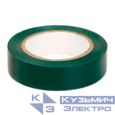 Лента изоляционная ПВХ 19х0.15 (20м) в рулоне зел. DKC PVC192015GN