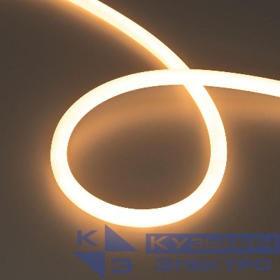 Лента светодиодная MOONLIGHT-TOP-S-M560-D13mm 24V Warm2300 13Вт/м IP65 wire x1 трос прямой вывод герметичная (уп.5м) Arlight 043814