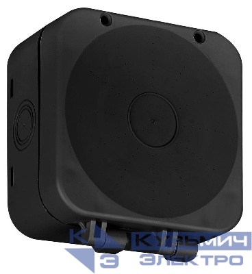 Коробка распределительная133х120х60 двухкомпонентн. для видеокамер HF IP68 черн. Ruvinil 67080Ч