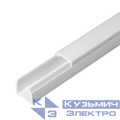 Кабель-канал 16х16 L2000 с двойн. замком бел. Промрукав PR.0616161