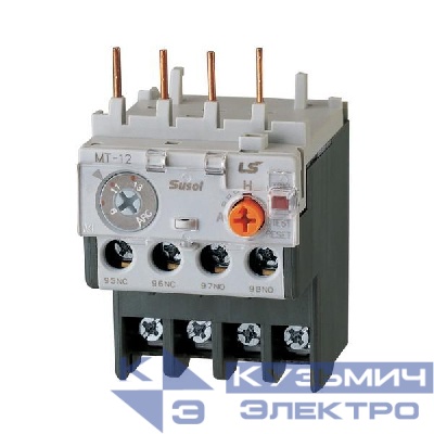 Реле защиты от перегрузки Metasol MT-12 0.82А 0.63~1 3K SCREW LS Electric 1323000500