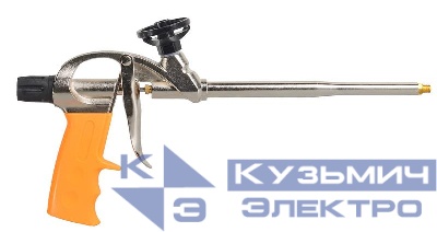 Пистолет для монтажной пены усиленный тефлон 20см Вихрь 73/3/6/5