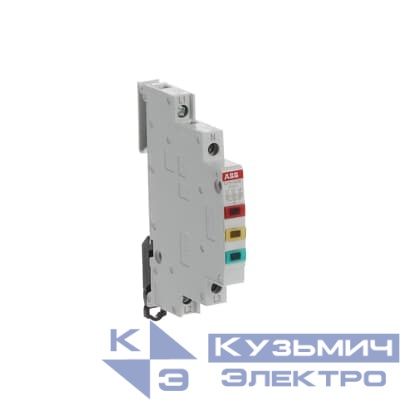 Лампа индикаторная E219-3CDE желт-зел-крас ABB 2CCA703903R0001