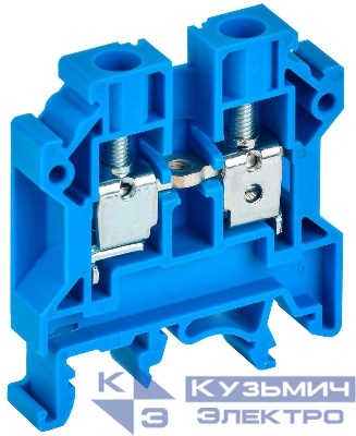 Колодка клеммная CTS ARMAFIX 6кв.мм син. IEK YCT10-00-K07-006