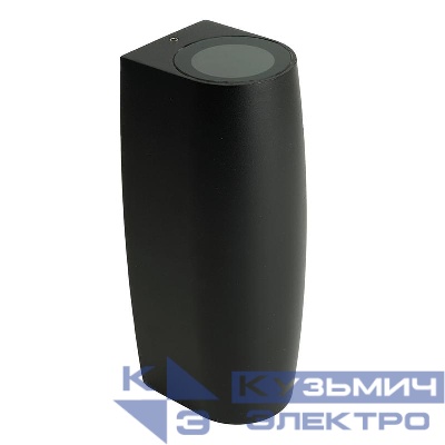 Светильник DH025 2хGU10 230В MR11 садово-парковый на стену черн. FERON 51305
