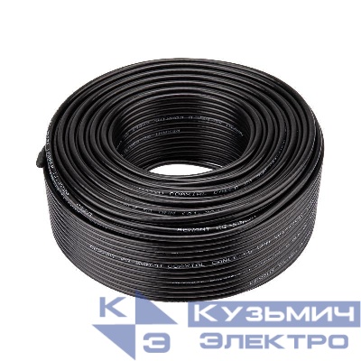 Кабель RG-58 A/U (64%) 50Ом 100м Ч (м) REXANT 01-2003