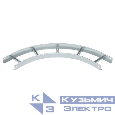 Секция угловая 90град. лестничного лотка 60х200мм R=500мм OBO 6211422