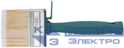 Макловица искусственная светлая щетина пластиковый корпус полая ручка "мини" 30х70мм FIT 01636