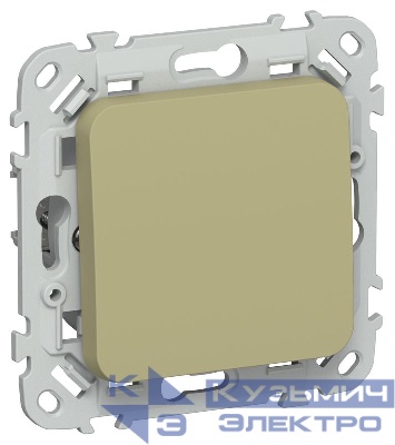 Выключатель перекрестный 1-кл. СП FLITE ВС71-1-0-ФлО 10А механизм олив. IEK FI-V13-0-10-K26