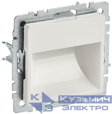 Подсветка светодиодная BRITE встраив. ПЛ20-БрБ механизм бел. IEK BR-FL20-K01