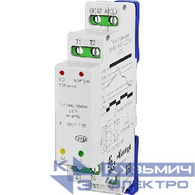 Реле защиты двигателя термисторное РТ-М01-1-15 УХЛ4 230В AC Меандр A8302-16939183