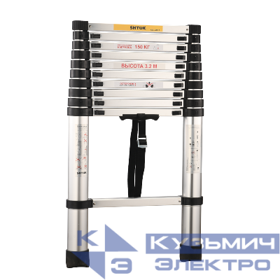 Лестница телескопическая 3.2м (20013) SHTOK 376552