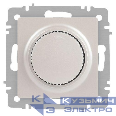 Светорегулятор поворотный СП Accent 6-401-06 600Вт 230В IP20 перламутр. Intro Б0063680