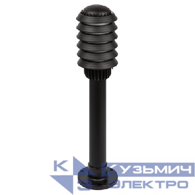 Светильник садово-парковый НТУ 01-60-014 Поллар IP54 E27 max60Вт h650мм напольный черн. ЭРА Б0057487