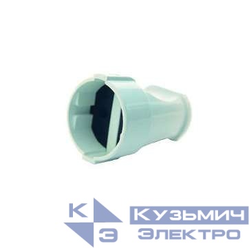 Розетка переносная без заземл. бел. Makel 10004