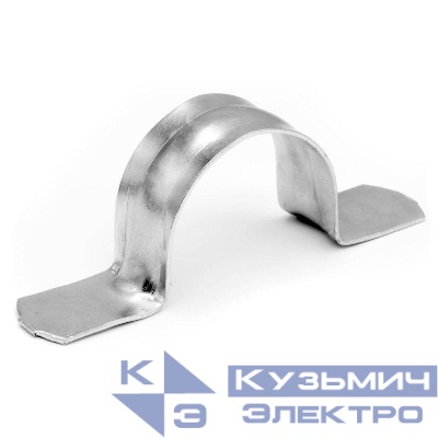 Скоба крепежная двухлапковая d40мм для монтажн. пистолета DKC H40DWH