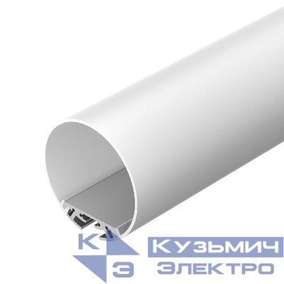 Профиль SL-ROUND-D60-2500 ANOD+OPAL L2500 с экраном алюм. Arlight 020474