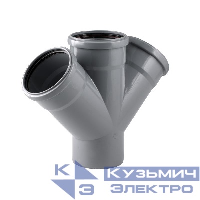 Крестовина одноплоскостная ВК ПП 110/110/110х45 сер. RTP 36470