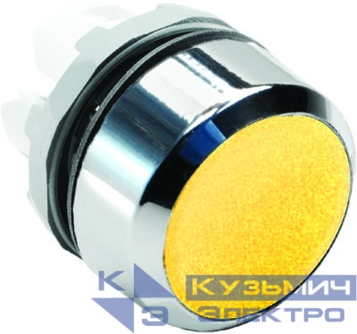 Кнопка MP1-20Y без фикс. без подсветки желт. ABB 1SFA611100R2003