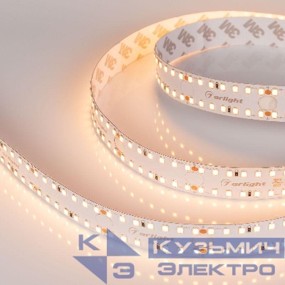 Лента светодиодная S2-A280-20mm 24V Warm 3000К 20Вт/м IP20 2835 (уп.2.5м) Arlight 023401(2)