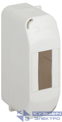 Корпус пластиковый КМПн 1/2 IP20 навесной SIMPLE бел. ЭРА Б0062279