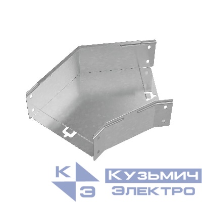 Угол для лотка горизонтальный 45град. 200х100 сталь 1мм "ПЛЮС" GLplus45-100-200 КМ PL0464