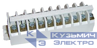 Блок зажимов БЗ24-4П25-В/В-10 У3 ЧЭАЗ A8119-80095748