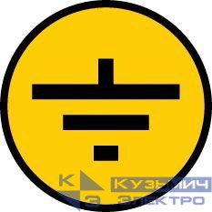 Символ "Заземление" 30х30 IEK YPC20-ZAZEM-1-096