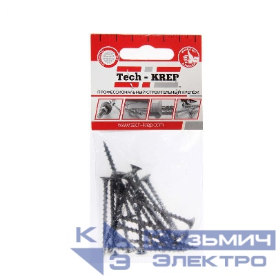 Саморез гипсокартон-дерево 3.8х51 (пакет) (уп.18шт) Zitar 102374