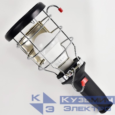 Светильник переносной 1х16А 2P+PE 220-240В с ручкой из каучука с выкл. LEZARD 106-0400-0106/106