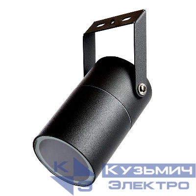 Светильник DH1703 GU10 230В садово-парковый на стену черн. FERON 48329