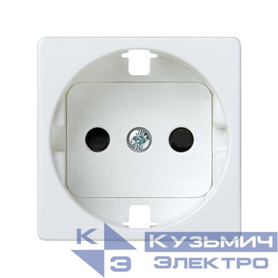 Накладка розетки 1-м антибакт. з/к Simon27 Play бел. 2700041-060