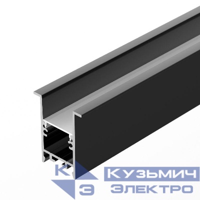 Профиль SL-COMFORT-3542-F-2000 ANOD BLACK L2000 алюм. Arlight 031765