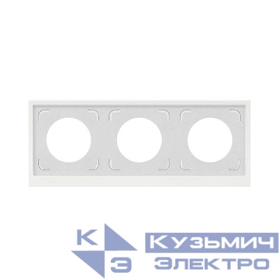 Рамка 3-м KANT IP44 бел. магнолия DKC 7000946